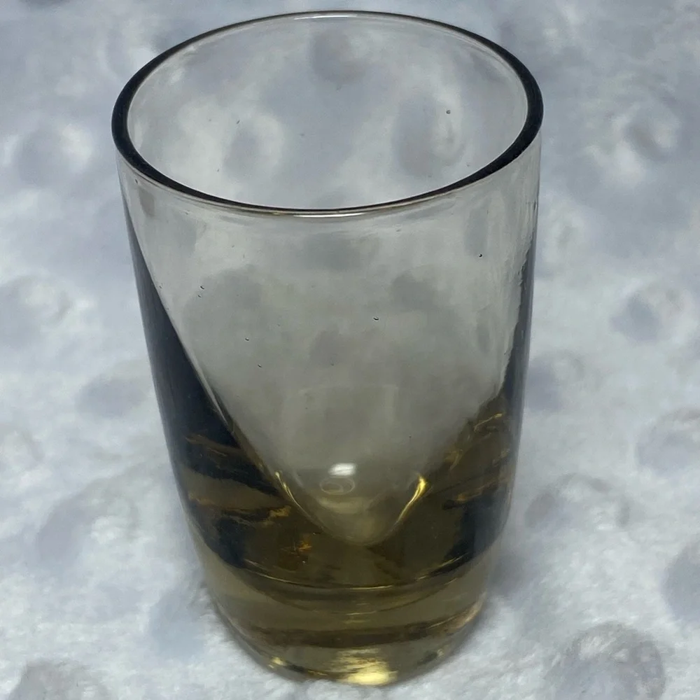 Vintage Sasaki Glass Colored Shot Glasses - set of 6